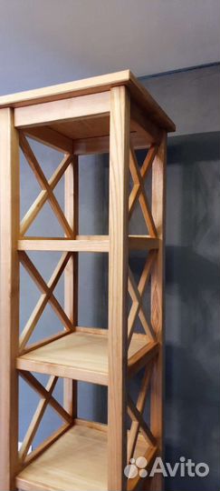 Стеллаж из массива ясеня