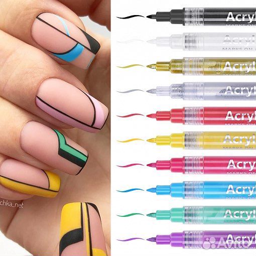 Маркеры для дизайна ногтей
