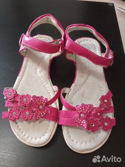 3 пары Босоножки для девочки 36 размер