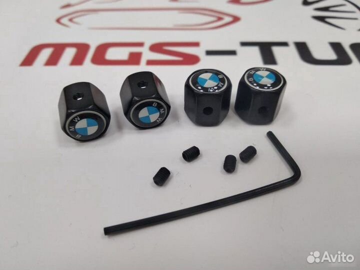 Колпачки на ниппель BMW Classic #1с антикражей