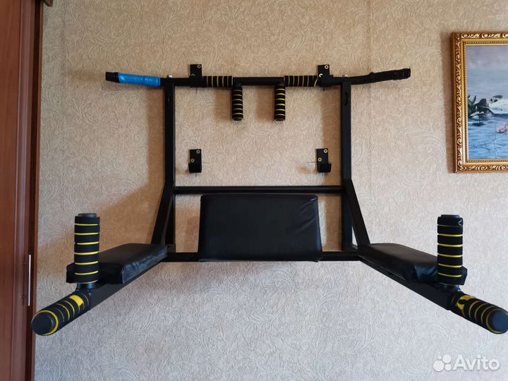 Турник настенный 3 в 1 бу