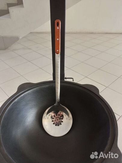 Казан 10л + печь разборная с трубой + шумовка