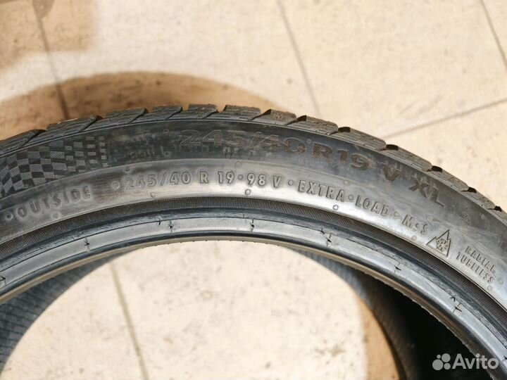 Continental WinterContact TS 860S SSR 245/40 R19 98V