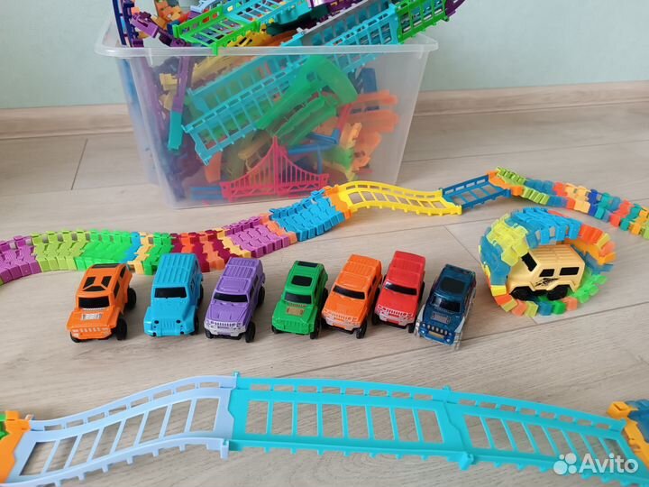 Автотрек с машинками