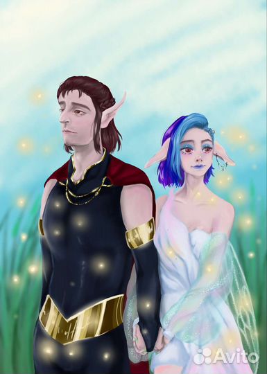 Стилизованные иллюстрации на заказ