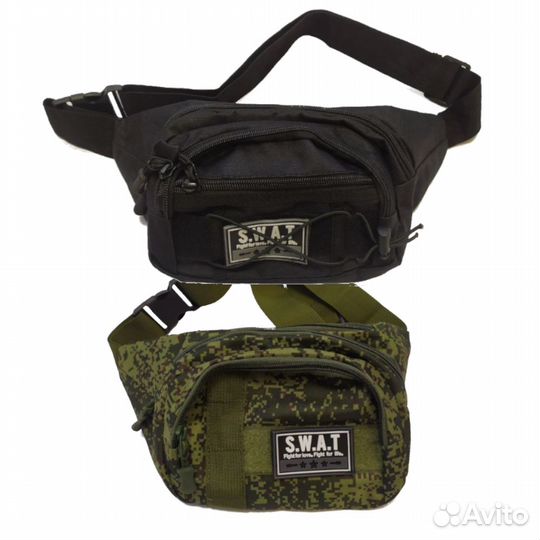 Сумка поясная тактическая swat