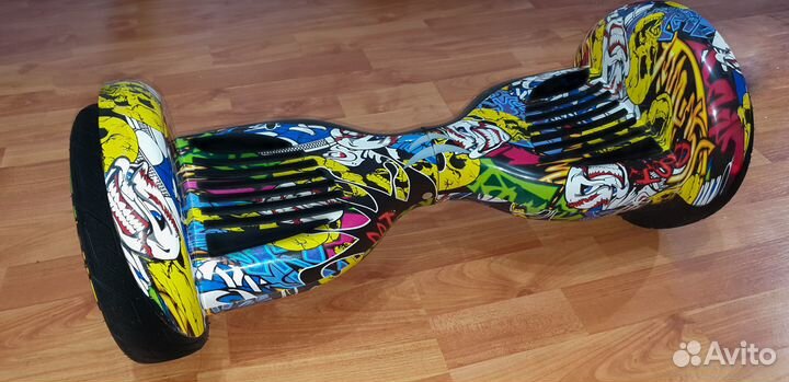 Гироскутер jilong SUV premium 10,5 желтый граффит
