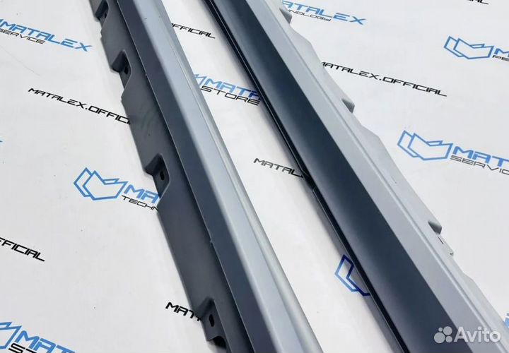 Пороги bmw F10, М пакет, м5 стиль