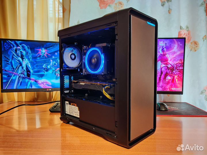 Мощный игровой компьютер (Ryzen 7 2700 / GTX1080)