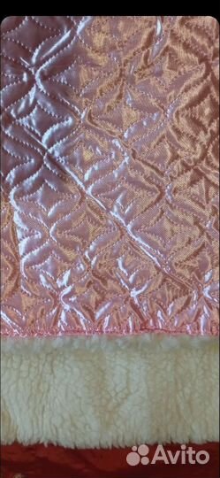 Конверт одеяло меховой на выписку зимнее