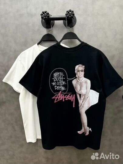 Футболка оверсайз Stussy