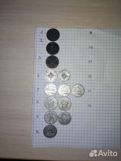 Монеты пятерочка