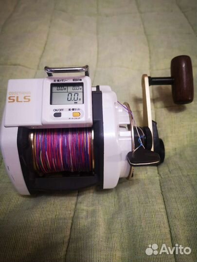 Морская катушка shimano sls 2speed digitana gt5000