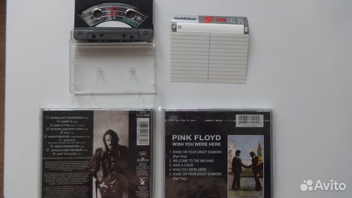 Личная коллекция HI FI компакт-кассет c CD