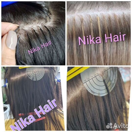 Наращивание волос (нано капсулы), ботокс волос