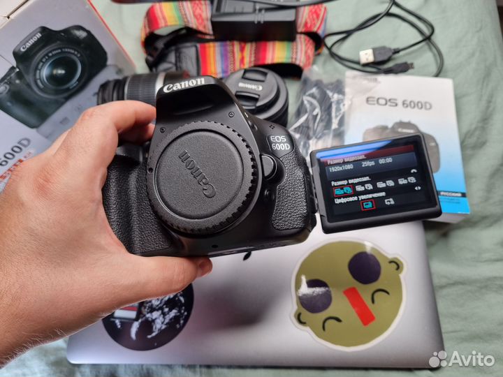 Canon 600d + 18-55 + 50mm STM