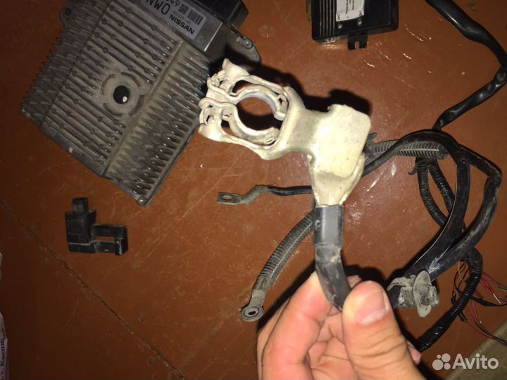 Блок управ/двигателе, эмулятор катилиз., клемма