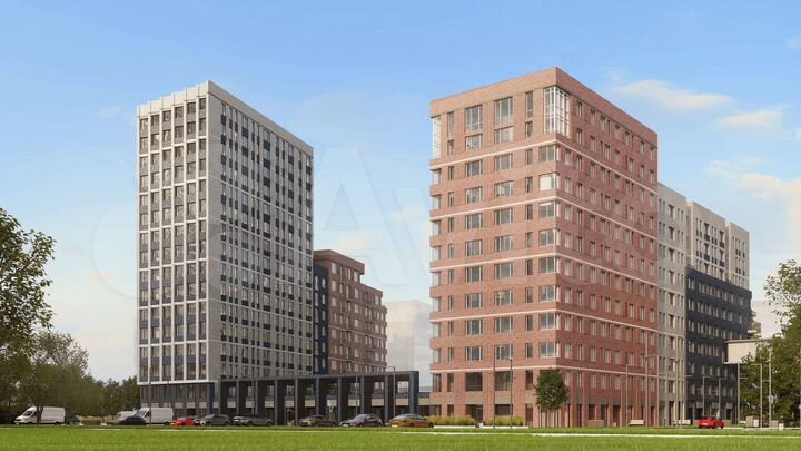 4-к. квартира, 77,6 м², 3/16 эт.