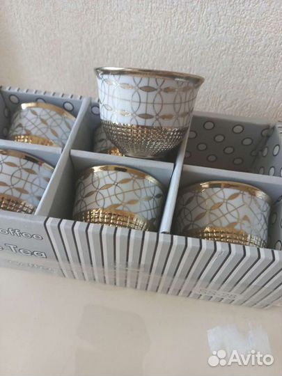 Набор посуды для чая и кофе по турецки