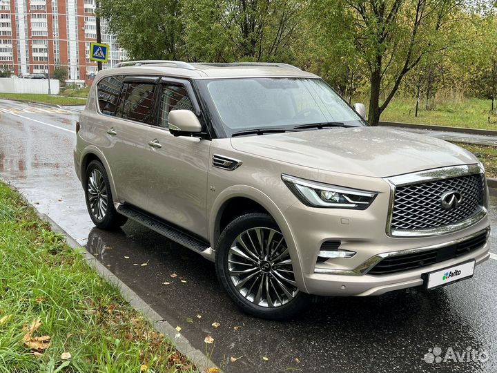 Infiniti QX80 5.6 AT, 2018, 67 800 км