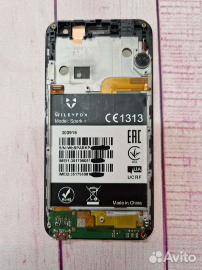 WileyFox Spark + разбор