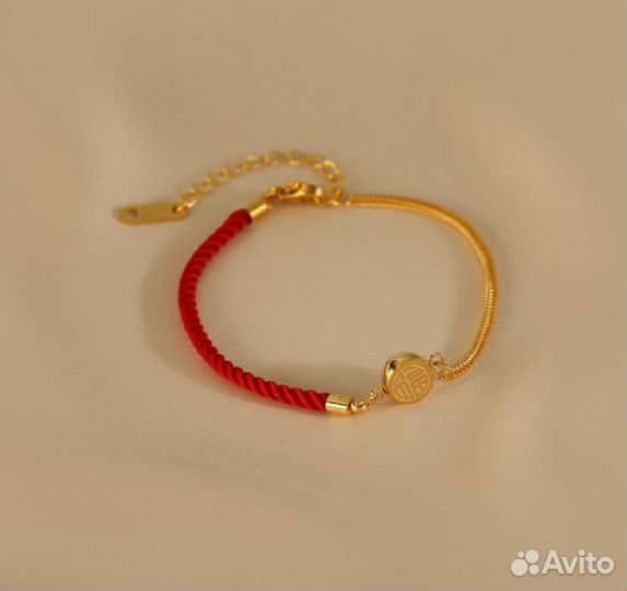 Браслет красная нить На удачу