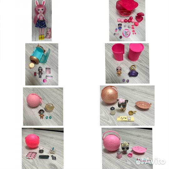 Куклы LOL и энчантималс