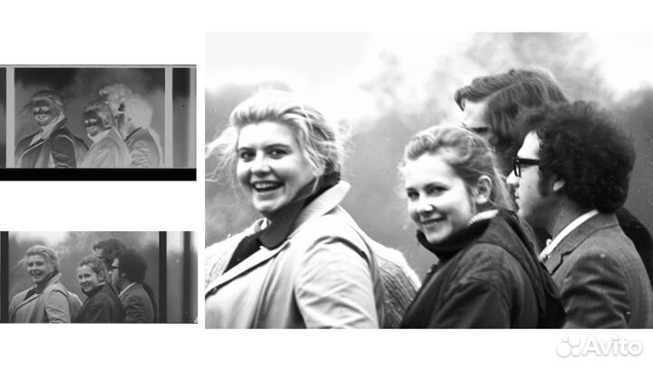 Оцифровка фотопленок ч/б и цветных, слайдов