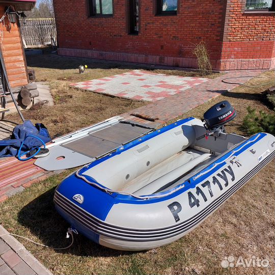 Лодка пвх Outland и мотор Yamaha