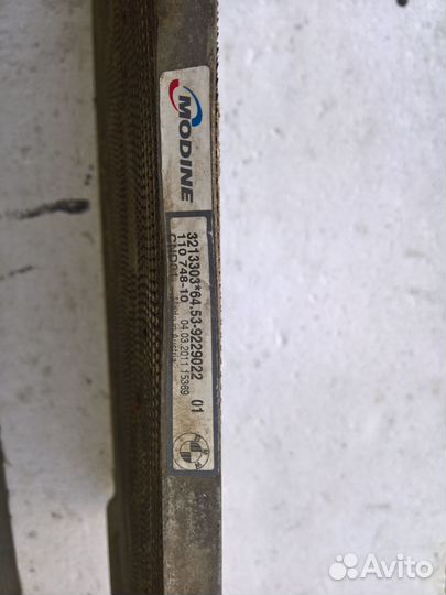 Радиатор кондиционера е90-93