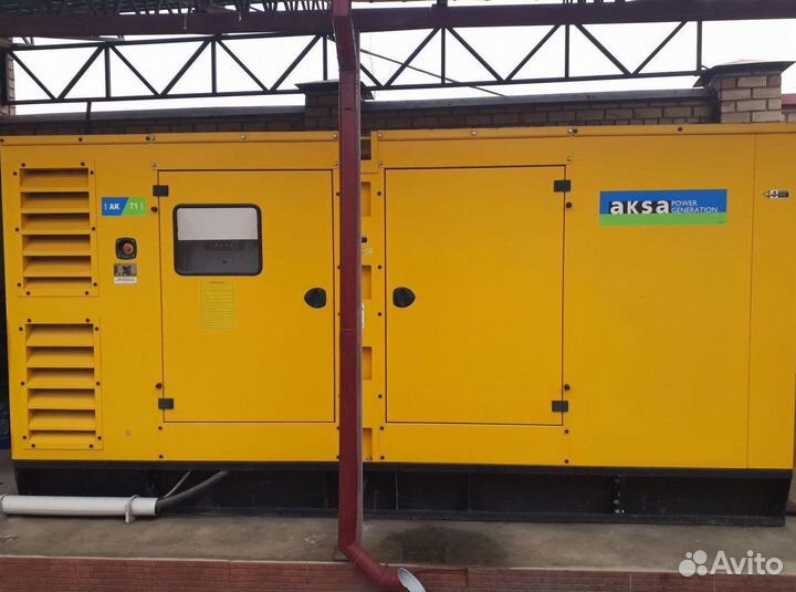 Дизельный генератор Aksa 120кВт в контейнере