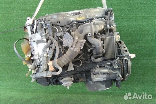 Двигатель в сборе двс mitsubishi rosa BG64D 4M50T