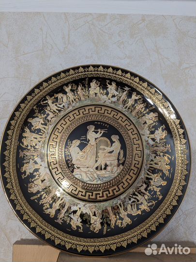 Тарелка декоративная керамика