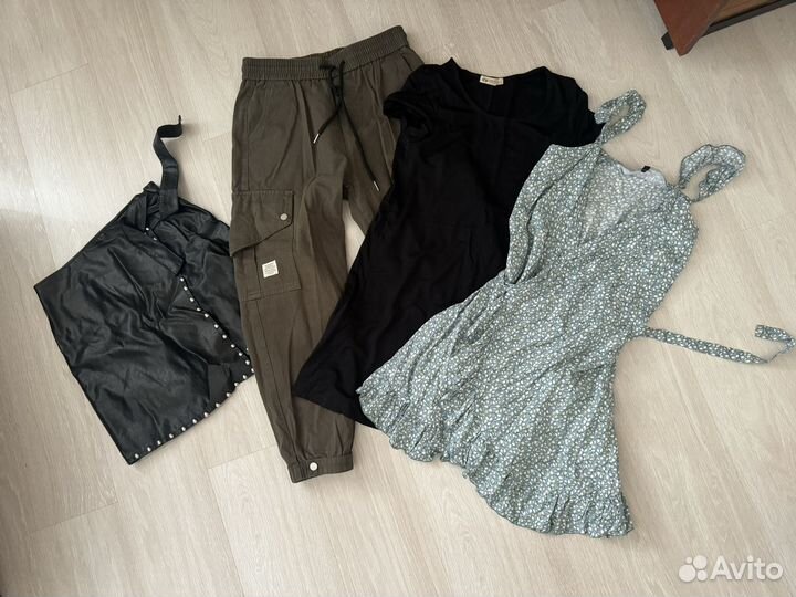 Женские вещи и обувь пакетом