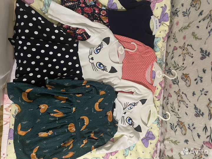 Вещи пакетом на девочку 92 98