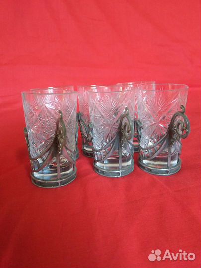 Стаканчики хрустальные, СССР