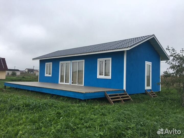 Деревянный домик 90 м