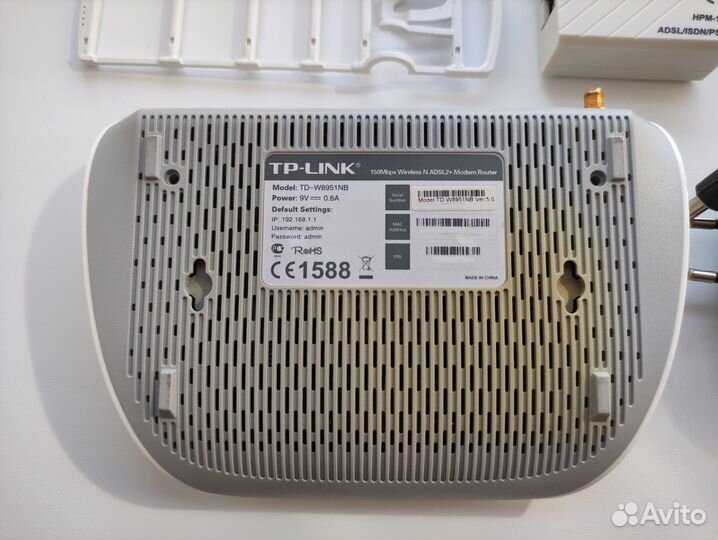 Роутер с adsl2+ TP-link td-w8951nb