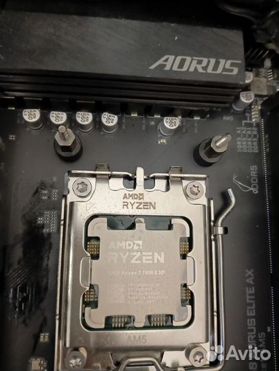Amd Ryzen 7 7800X3d + плата+память