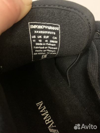 Кроссовки emporio armani 44