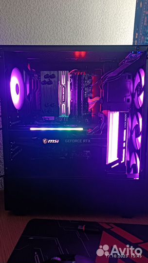 Игровой пк Rtx3070MsiGamingX+Ryzen5600+32гб+м2 1тб
