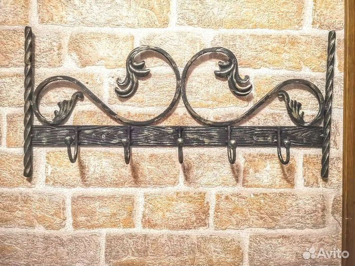 Вешалка кованая Азалия мини