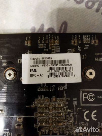 Видеокарта gts 450