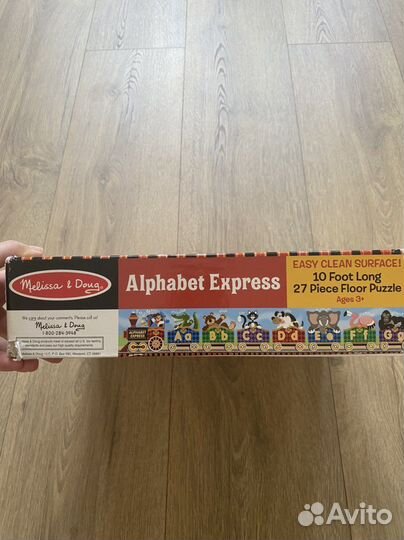 Melissa & Doug английский алфавит пазл