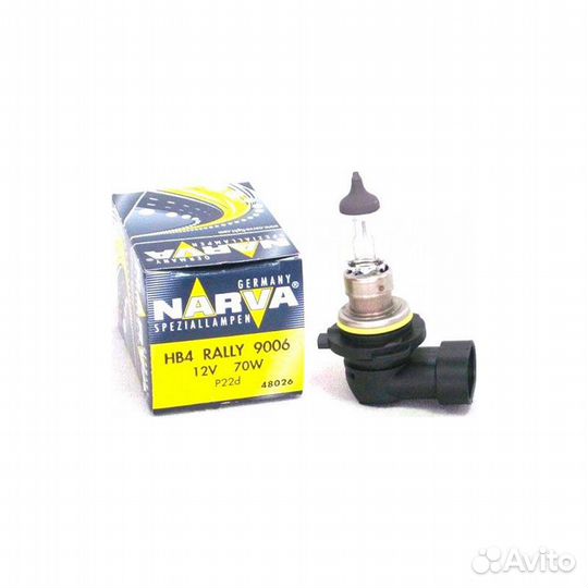 Лампа Narva HB4 48026 Rallye (1шт)