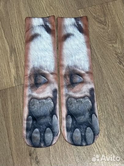 Носки бархатные тяги