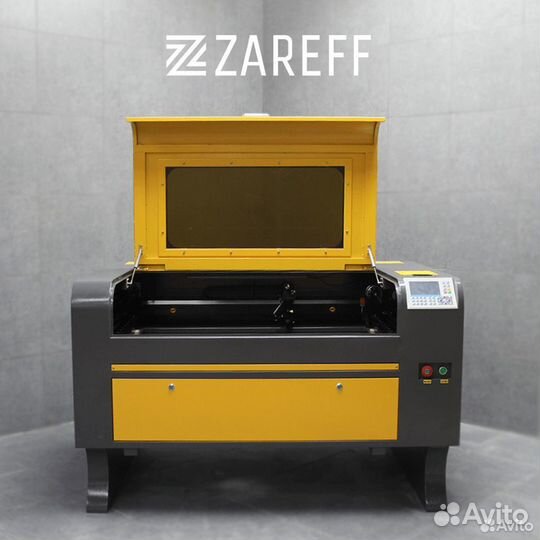 Лазерный станок Zareff M2 Ruida 90х60 см 60-150W
