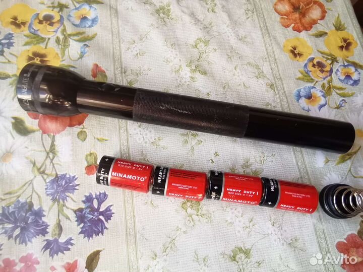 Фонарь Маглайт 4 батарейки