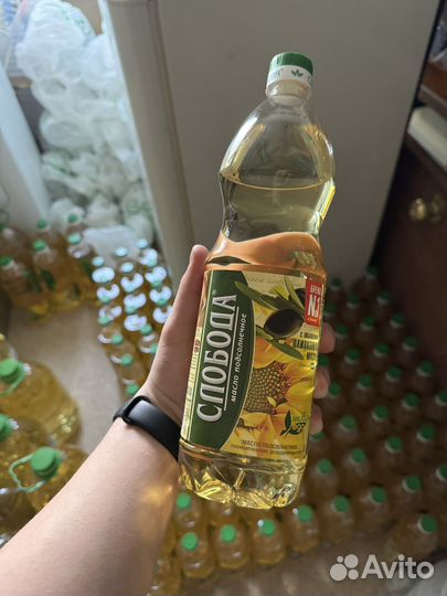 Масло подсолнечное слобода
