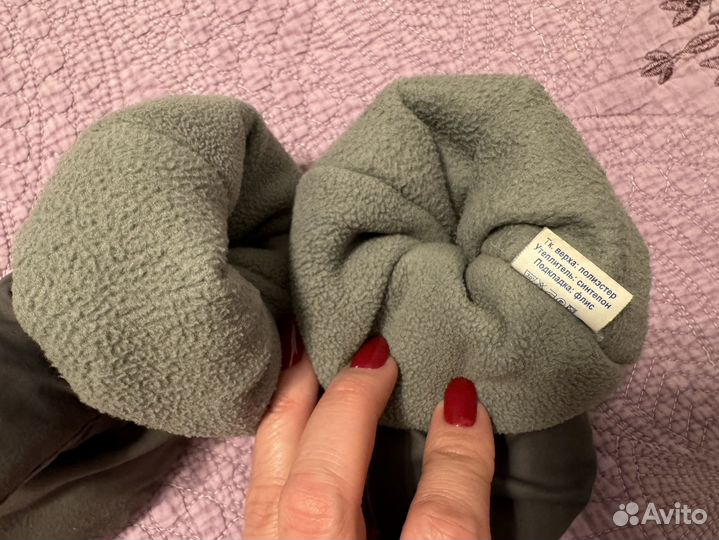 Рукавицы краги детские на 2-3 года